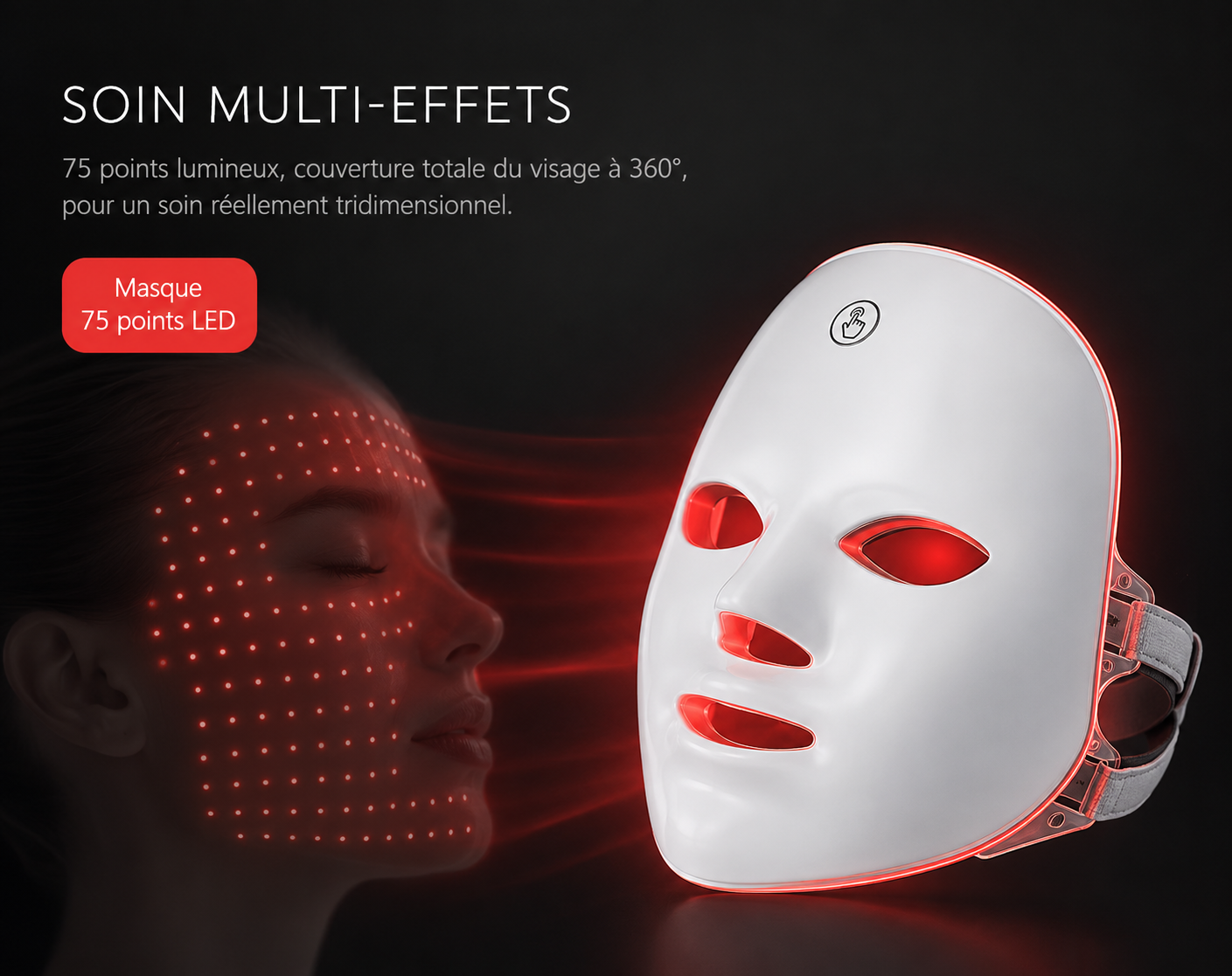 Soin multi-effets 75 LED
